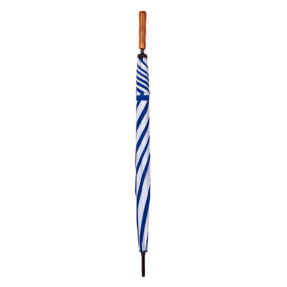 Clifton Albatross Golf 132cm Manual Windproof Umbrella Wood Handle Royal/White — image 2