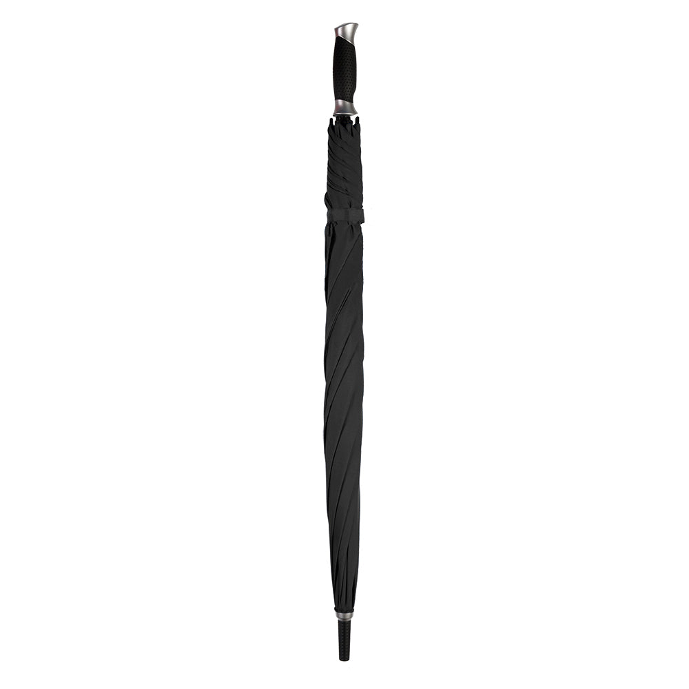 Clifton PAR Golf 123cm Auto Open Windproof Umbrella UPF50+ UV Protector Black — image 2