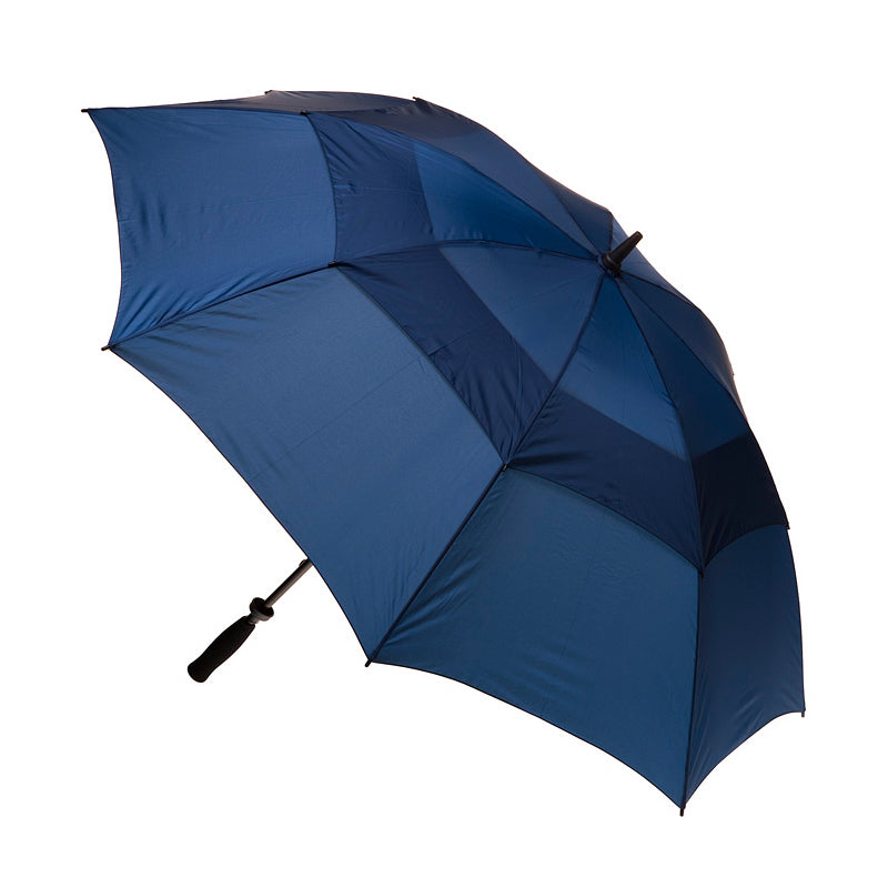 Clifton Windpro Golf 136cm Windproof UPF50+ UV Manual Vented Umbrella Navy Blue