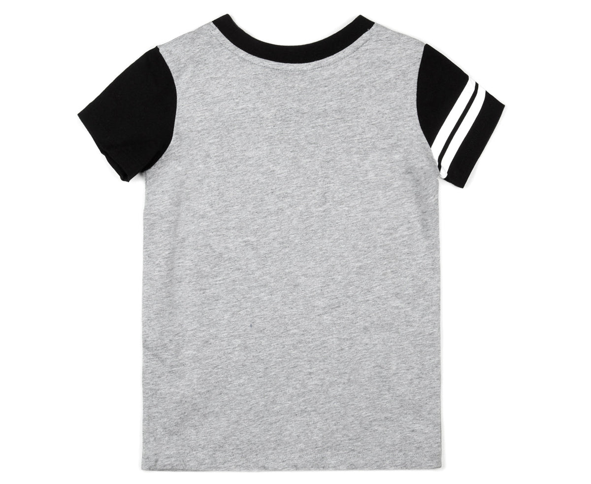Russell Athletic Girls/Kids Eagle R Sports T-Shirt Top Size 8 Tee Ash Marle GRY — image 3