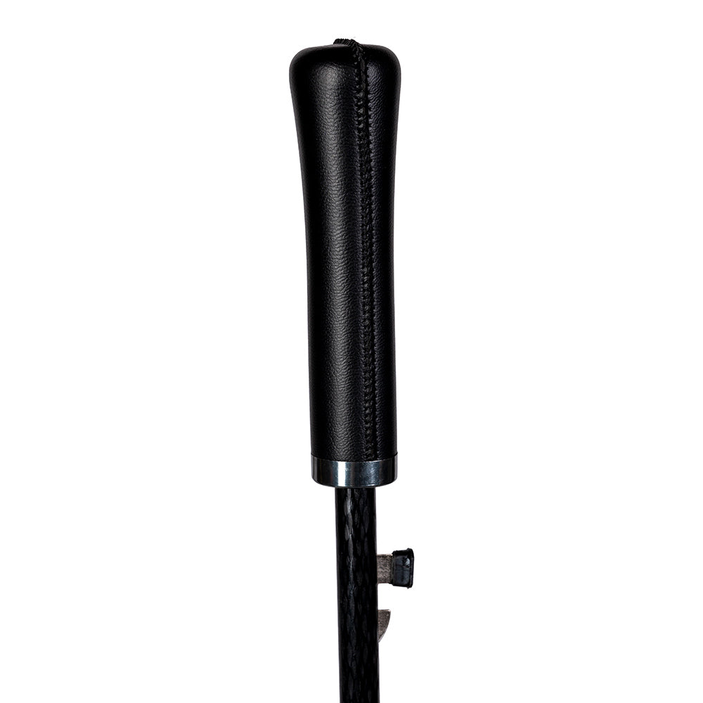 Clifton Golf Auto Open Ultimate Vented Windproof Umbrella UPF50+ UV Silver/Black — image 3