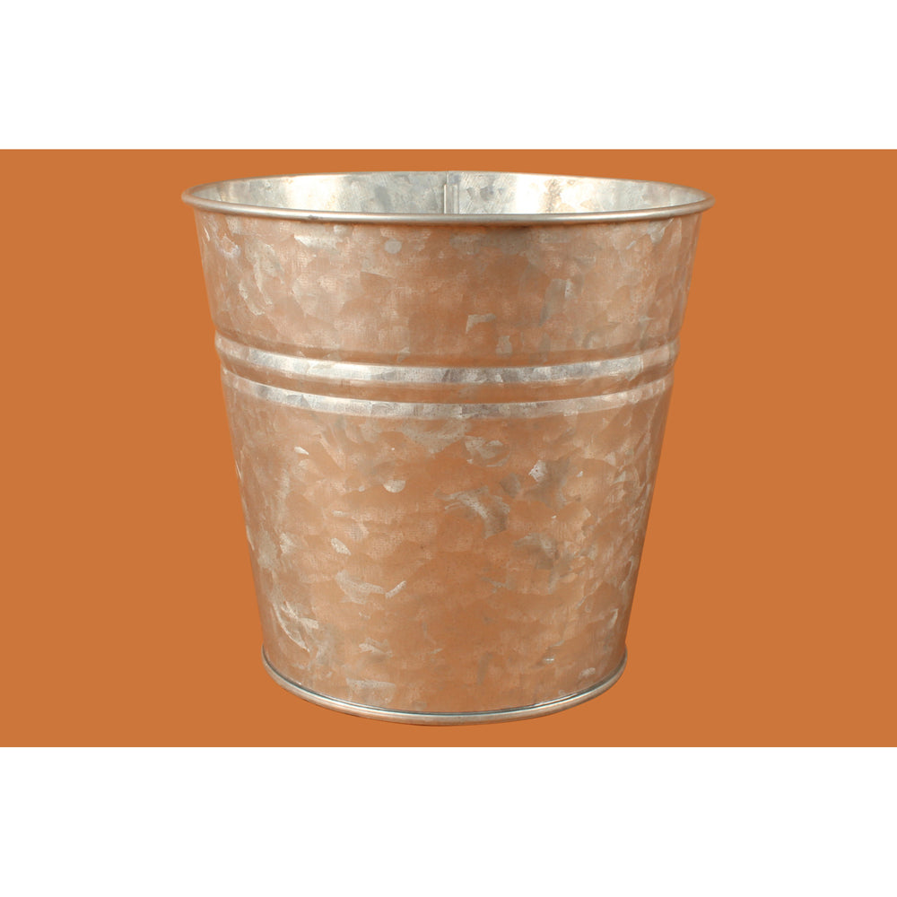 Yard Master Loke 16x15cm Antiqued Plant/Flower Pot Home/Garden Decor Silver — image 2