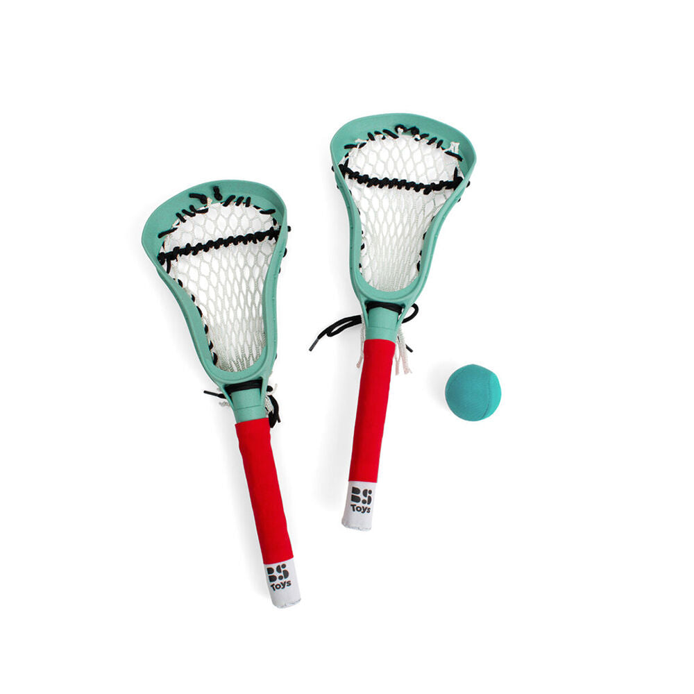 BS Toys 41x4cm Plastic Lacrosse Kit Active Active & Kids Outdoor Toys 8y+
