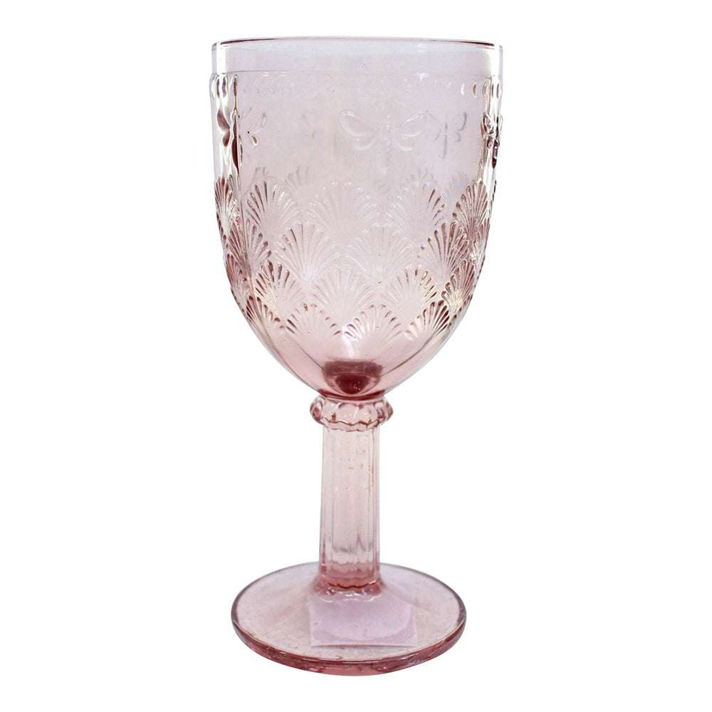LVD Stemmed Bee 17cm Red Wine Glass Drinking Goblet Glassware Drink Cup Mulberry