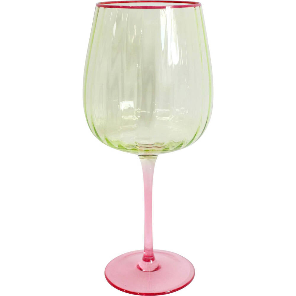 LVD Wine Cocktail Glass Barware/Drinkware Decor Display 600ml Prickly Pear