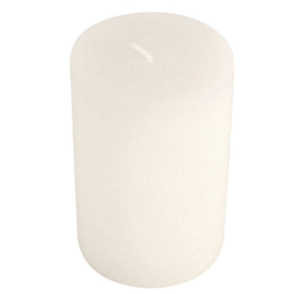 Dragonfly 10x7cm Sandalwood Citronella Pillar Candle Home Desk Decor White (2 Pieces)