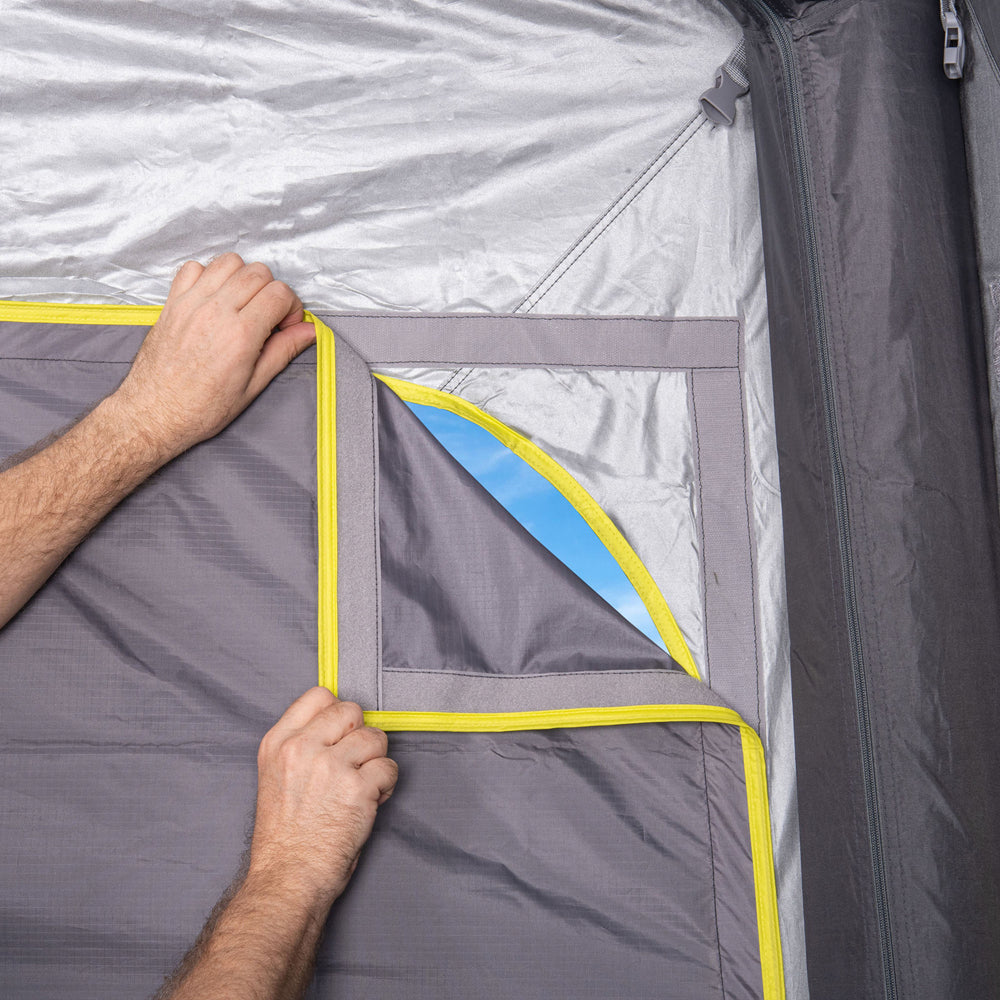 Quest Outdoors Air Gazebo 2.4 Mesh Wall Kit Sun/Wind Cover Rain Protection — image 3