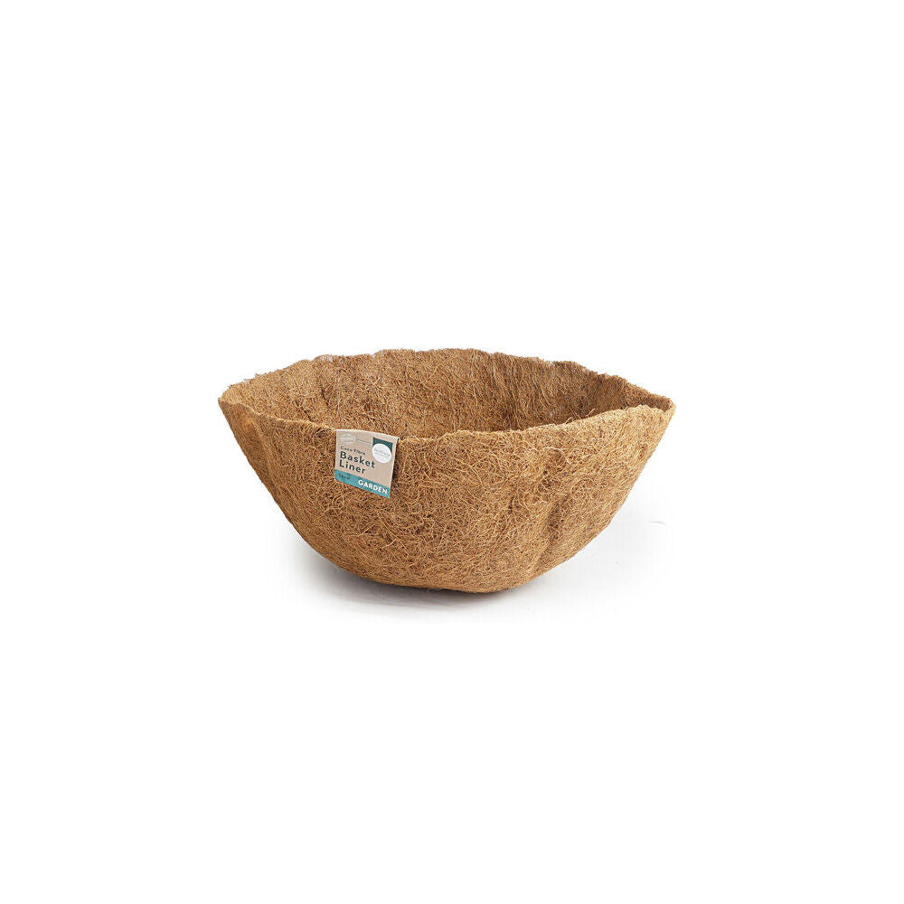 Antheia Green Homewares Coco Fibre Hanging Basket Liner 35cm Home Decor Brown