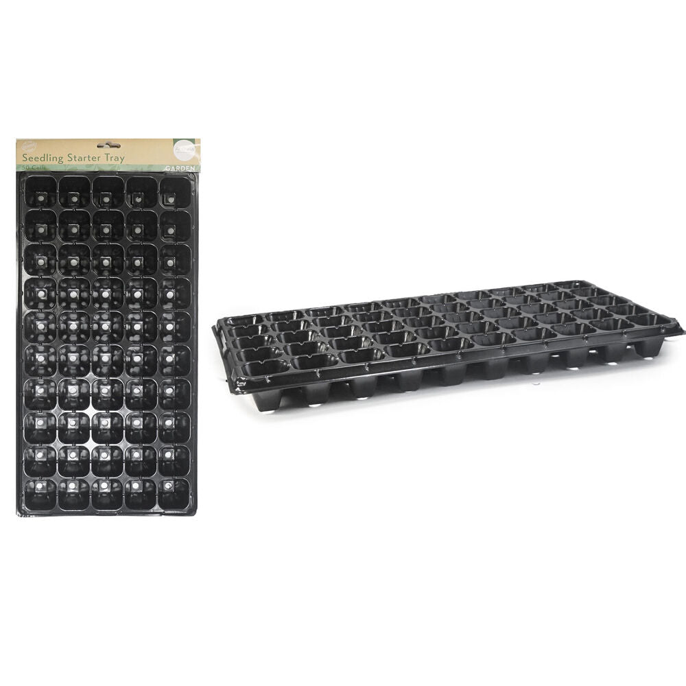 Antheia Black 50 Cell Seedling Outdoor Gardening Starter Planter Tray — image 2