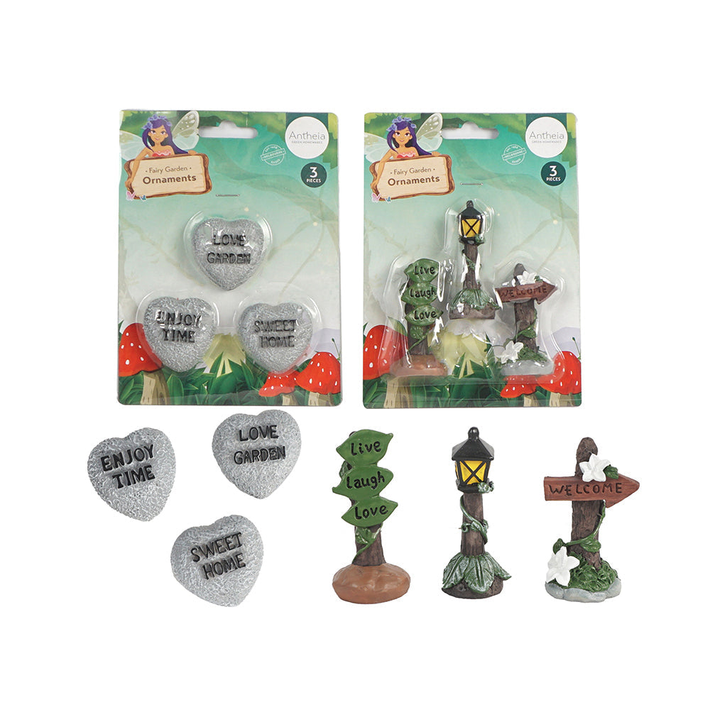 Antheia Green Homewares Fairy Garden Ornaments Assorted — image 2