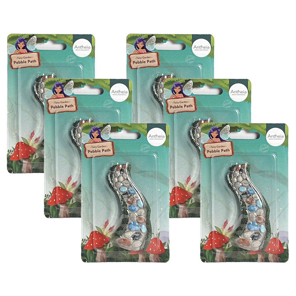 Antheia Green Homewares Outdoor Plant/Pot Decor Fairy Garden - Garden Path (6 Pack)