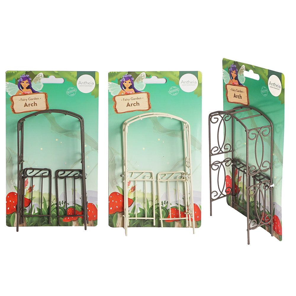 Antheia Green Homewares Plant/Pot Decor Fairy Garden Metal Arch/Gateway Assorted — image 2