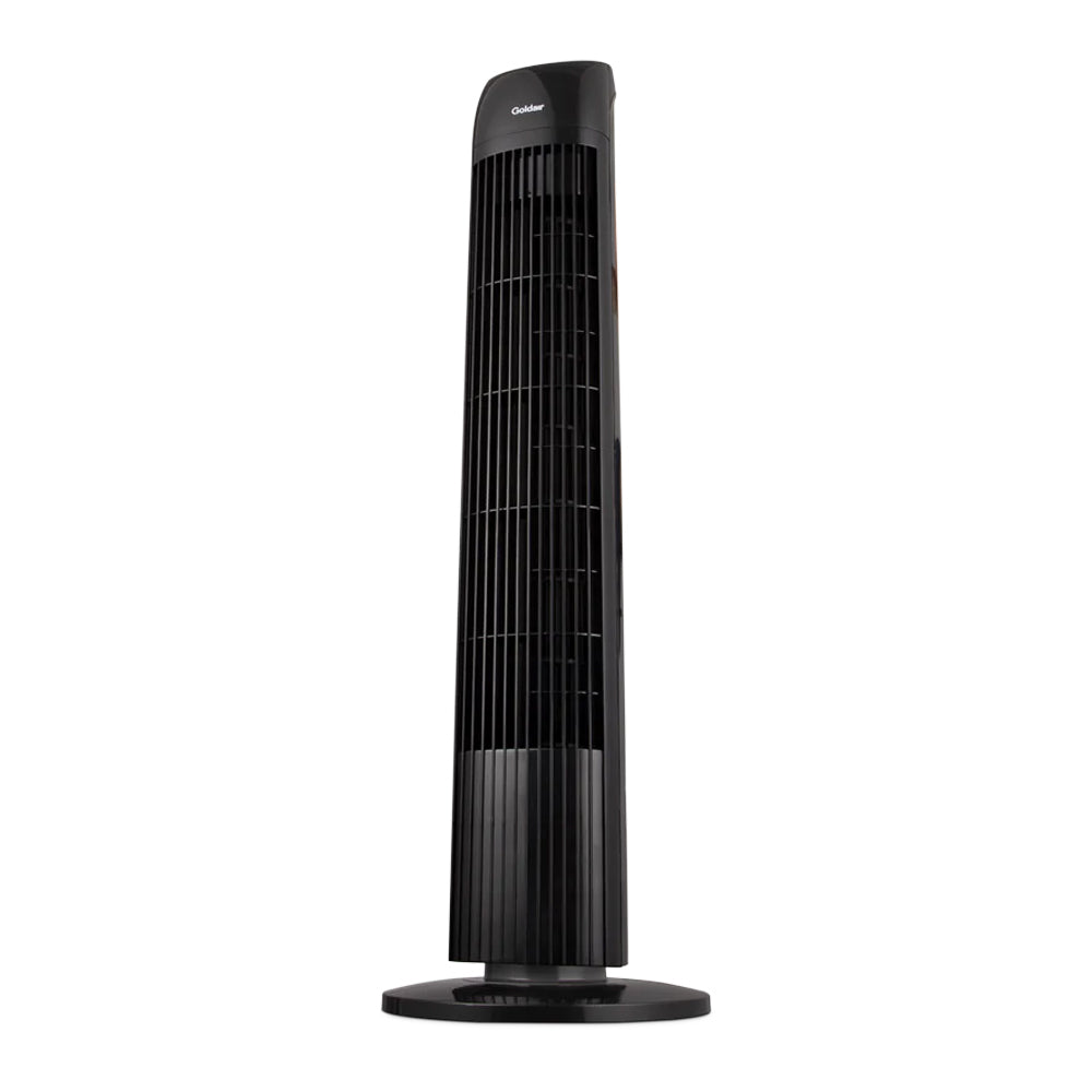 Goldair 84cm Digital Tower 45W Oscillating Smart Fan w/ Wifi/Remote Control BLK