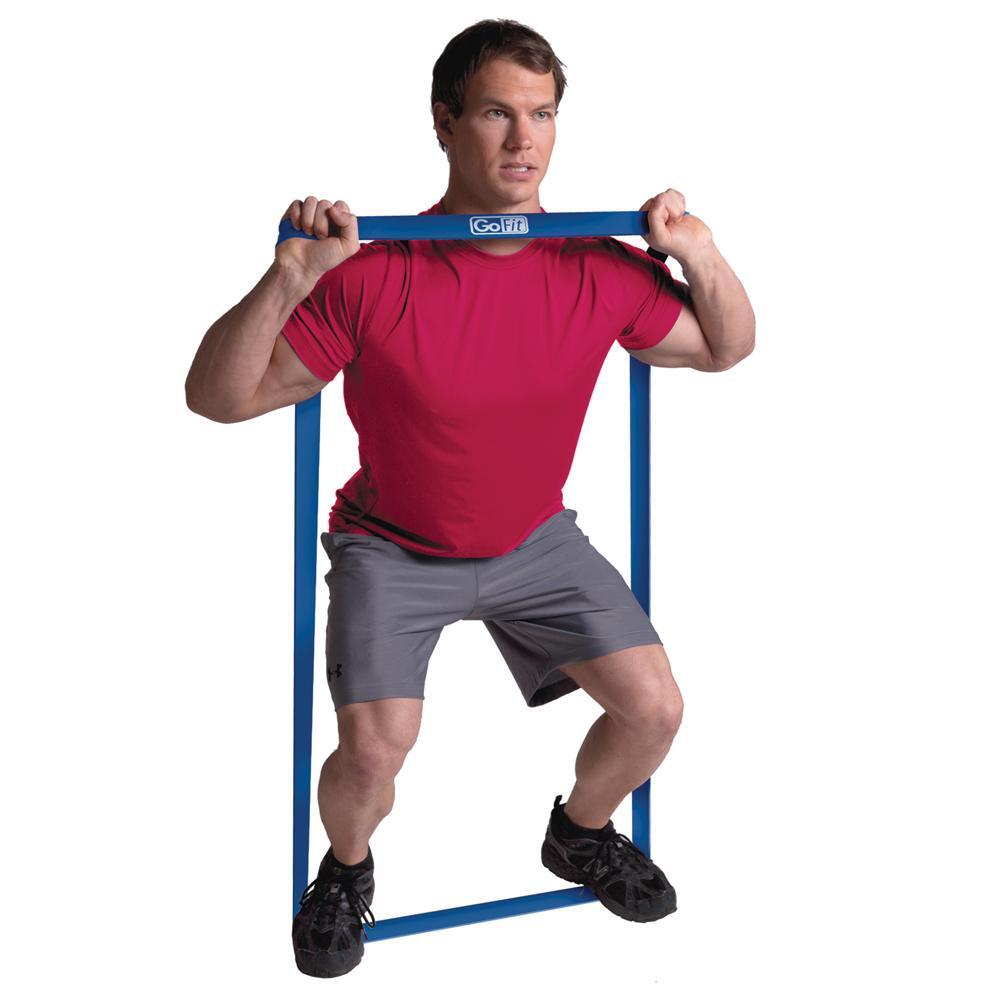 Gofit Hdr 203cm 20-35lbs/9-16kg Workout/Training Exercise Resistance Band Purple — image 3