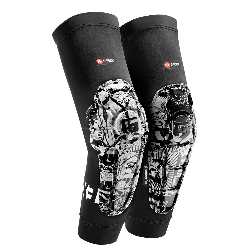 G-Form Pro-X3 Mountain Bike Elbow Guard/Pad Safety Sports Pair Street Art L