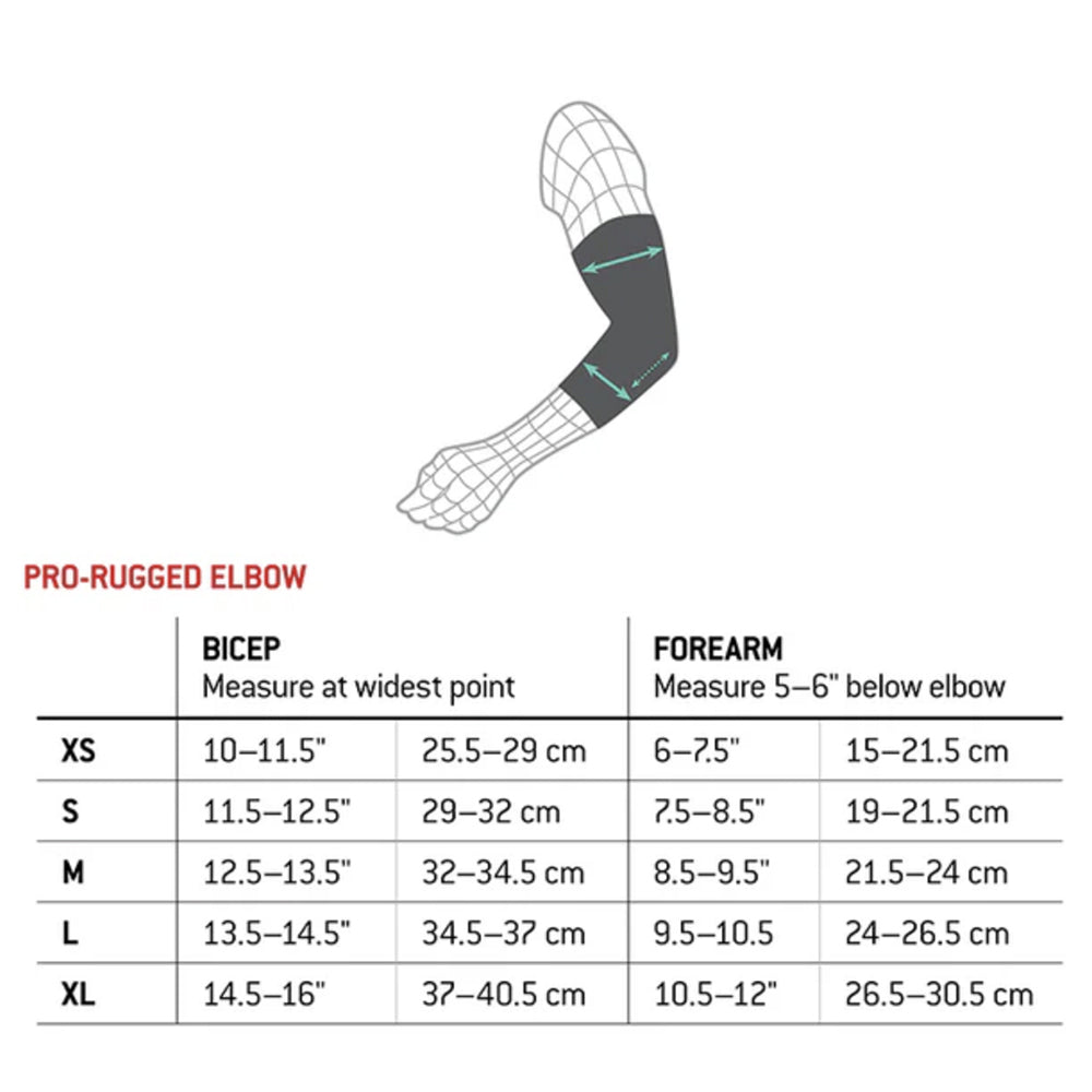 G-Form Pro-Rugged Mountain Bike Elbow Guard/Pad Black Pair — image 2