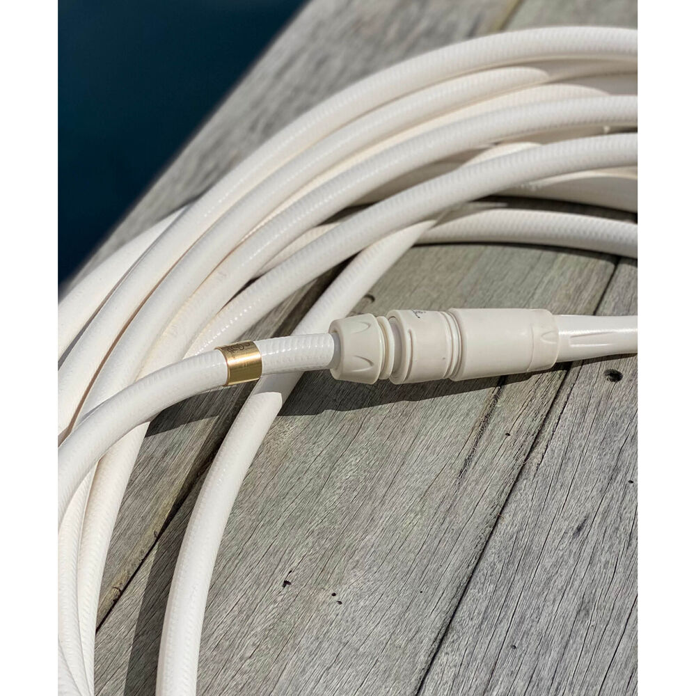 Garden Glory Plastic Hose Nozzles Set For 1/2in Waterhoses White Snake (2 Pieces) — image 3