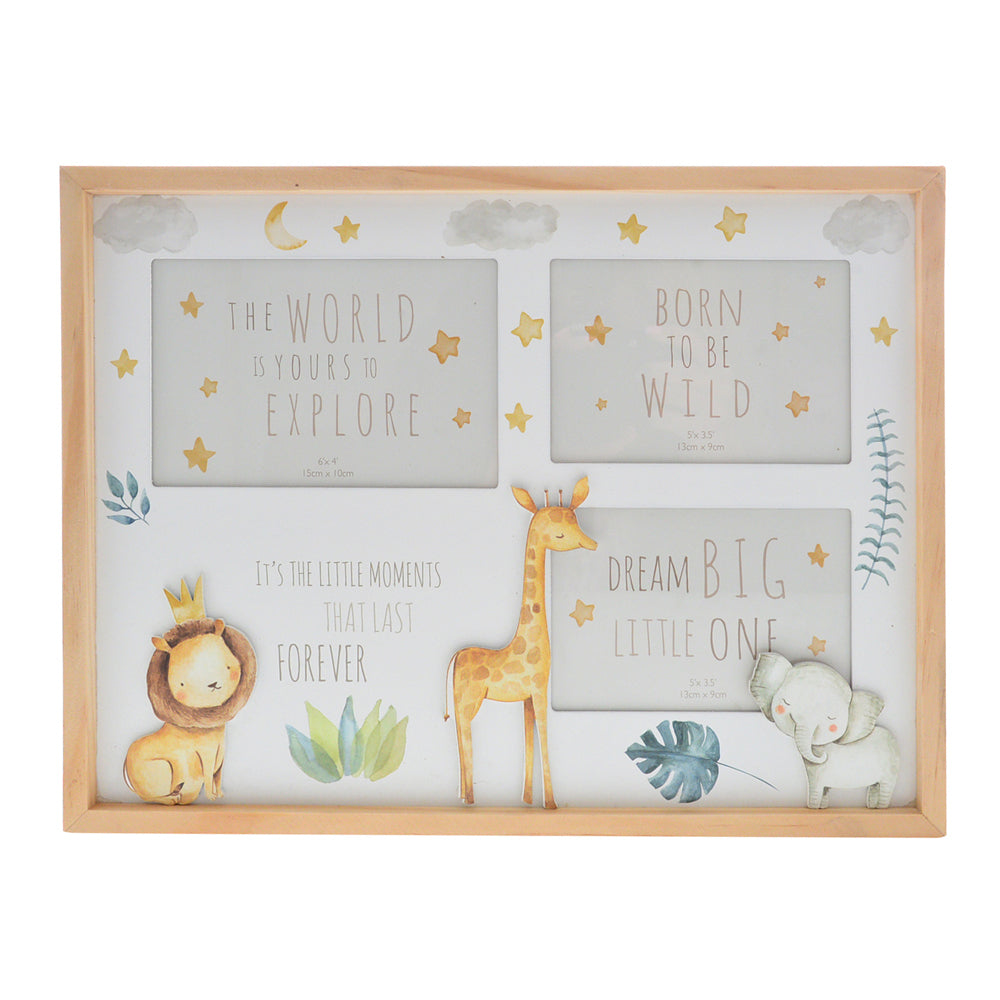 Gibson Gifts Little Moments Collage Baby Picture Frame Photo Holder 36x27cm
