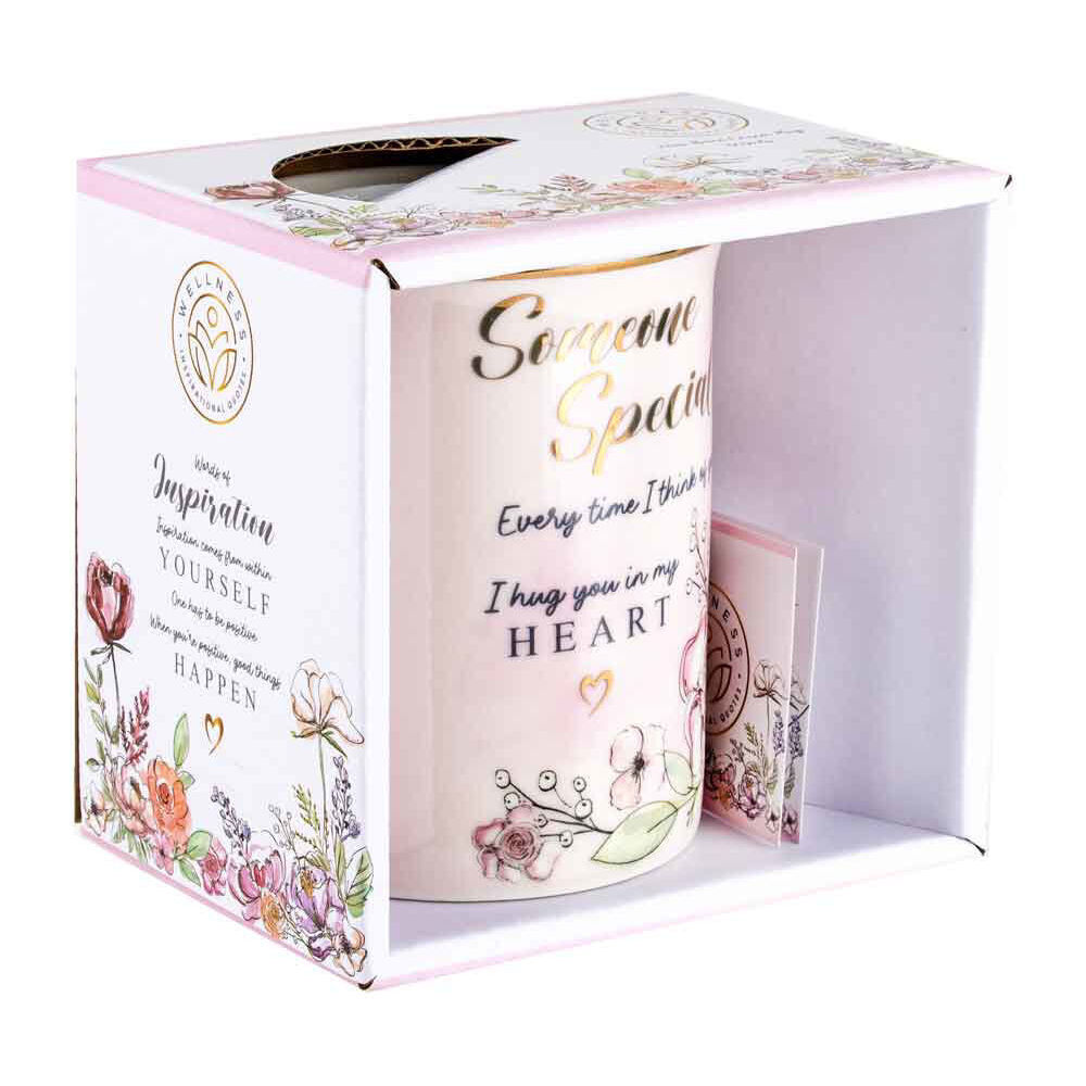 LMD Believe New Bone China Milk/Tea/Coffee Mug Cup Drinkware 360ml Pink — image 2