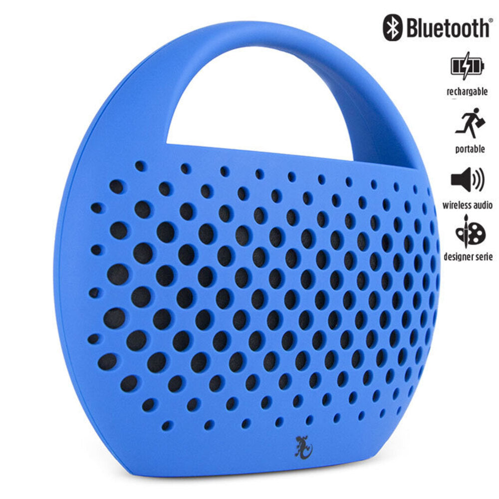 Gecko Portable Bluetooth Speaker Wireless Audio for HTC/iPhone/Galaxy/LG Blue — image 2