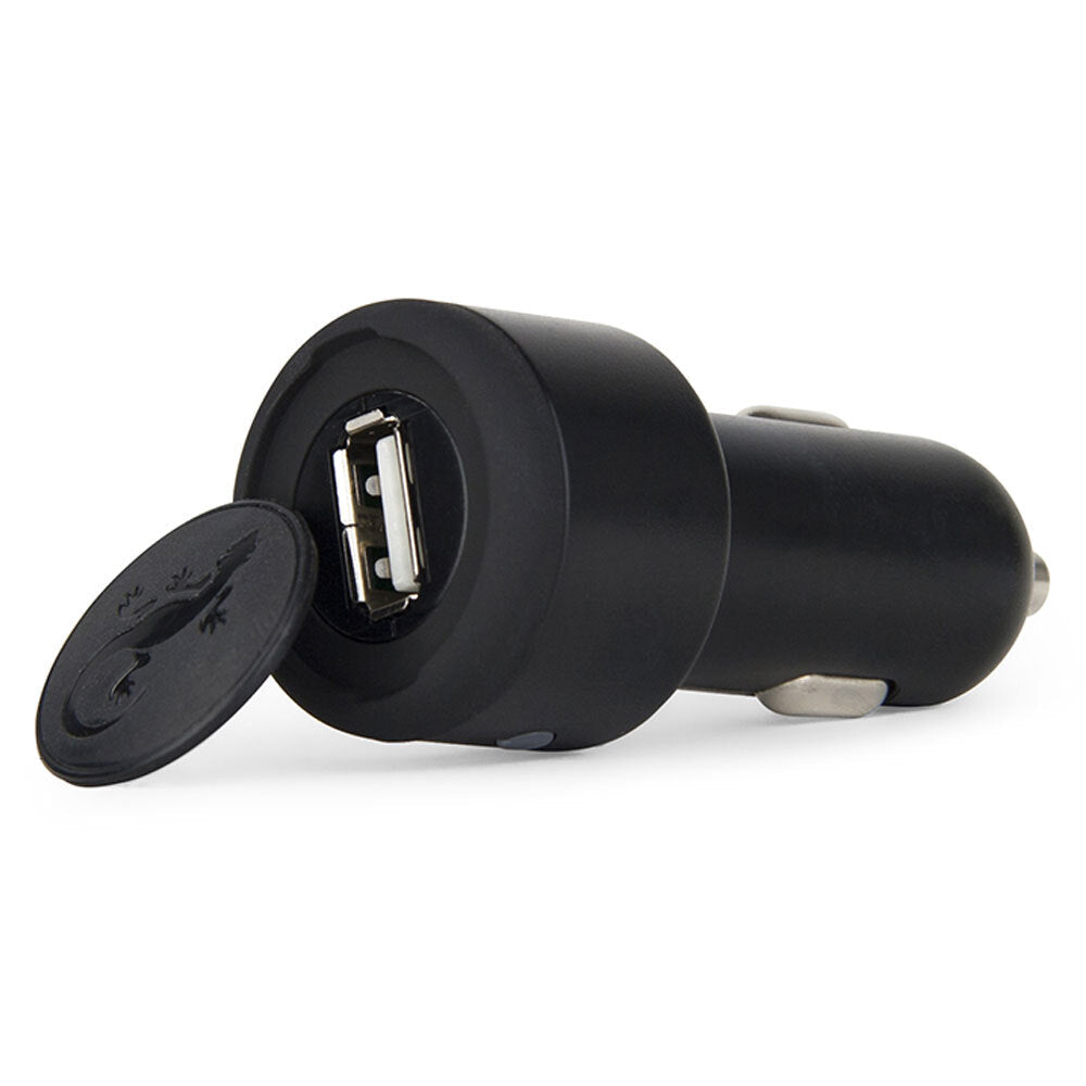 Gecko Smart 1.0A USB Car Charger for Smartphones GPS Tablet Dash Camera Black (2 Pack) — image 3