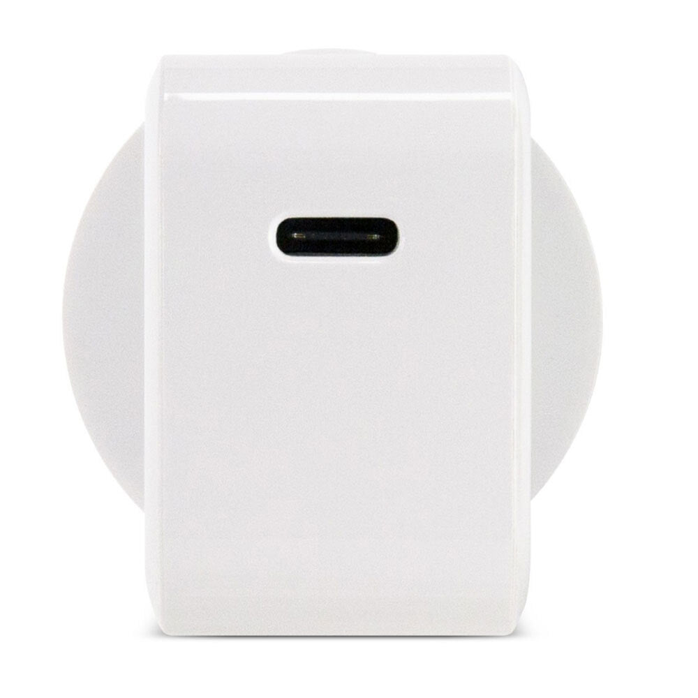 Gecko White Universal 5V 20W USB-C Wall Charger for Samsung Galaxy S8/S9+/Huawei — image 2