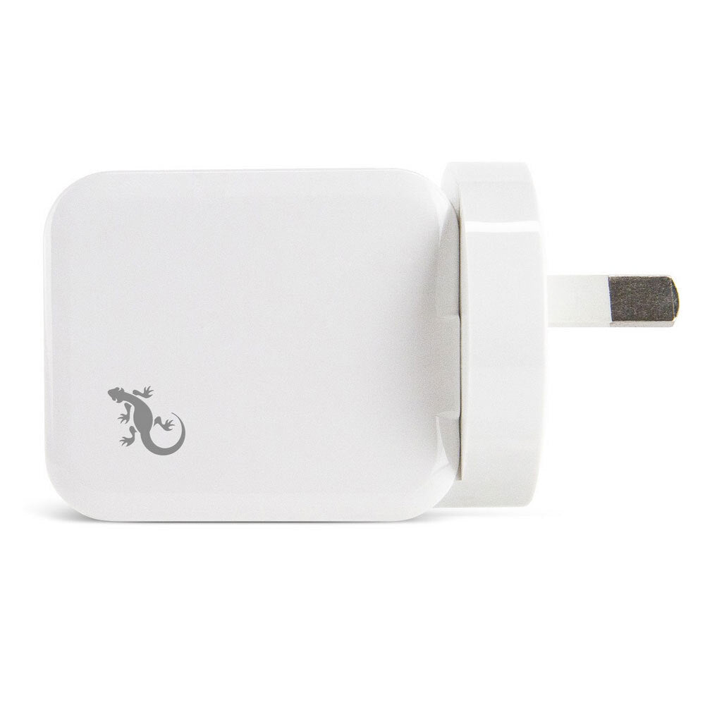 Gecko White Universal 5V 20W USB-C Wall Charger for Samsung Galaxy S8/S9+/Huawei — image 3
