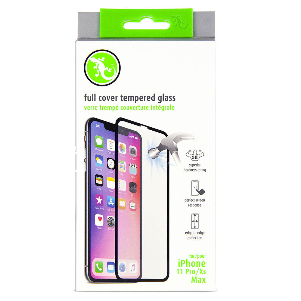 Gecko 3D Tempered Glass Guard Screen Protector for iPhone 11 Pro Max/XS Max