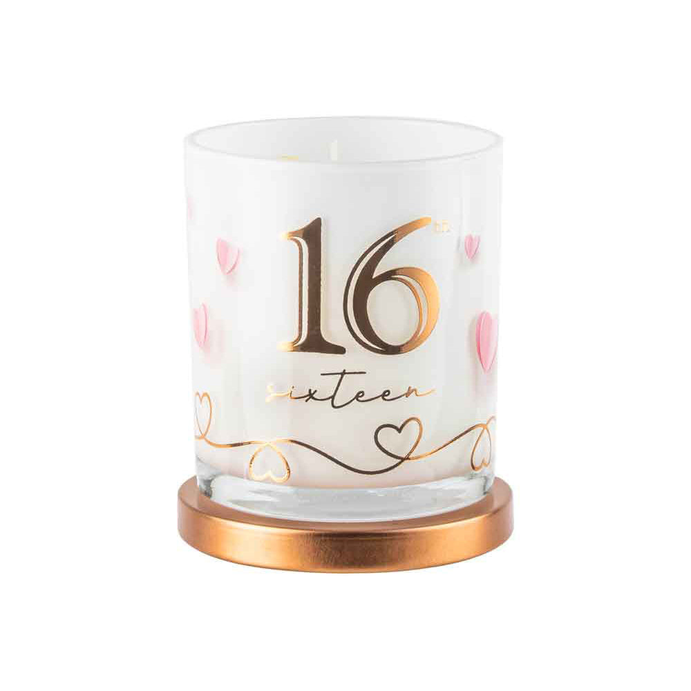LMD 16th Candle Vanilla Scented 15-20hr Burn Time 9 x 8cm Gift Set (2 Pack) — image 2
