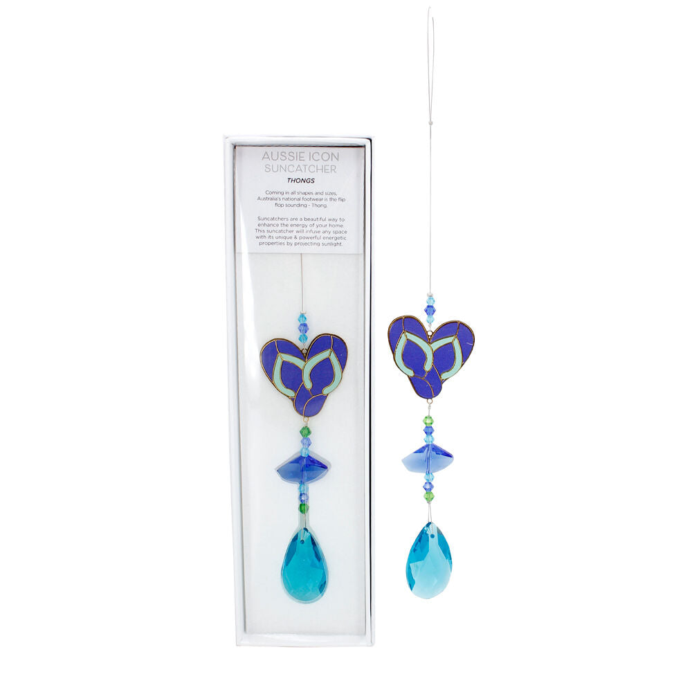 Gibson Gifts Eternity Aussie Suncatcher Thongs Hanging Window Charm Decor — image 2