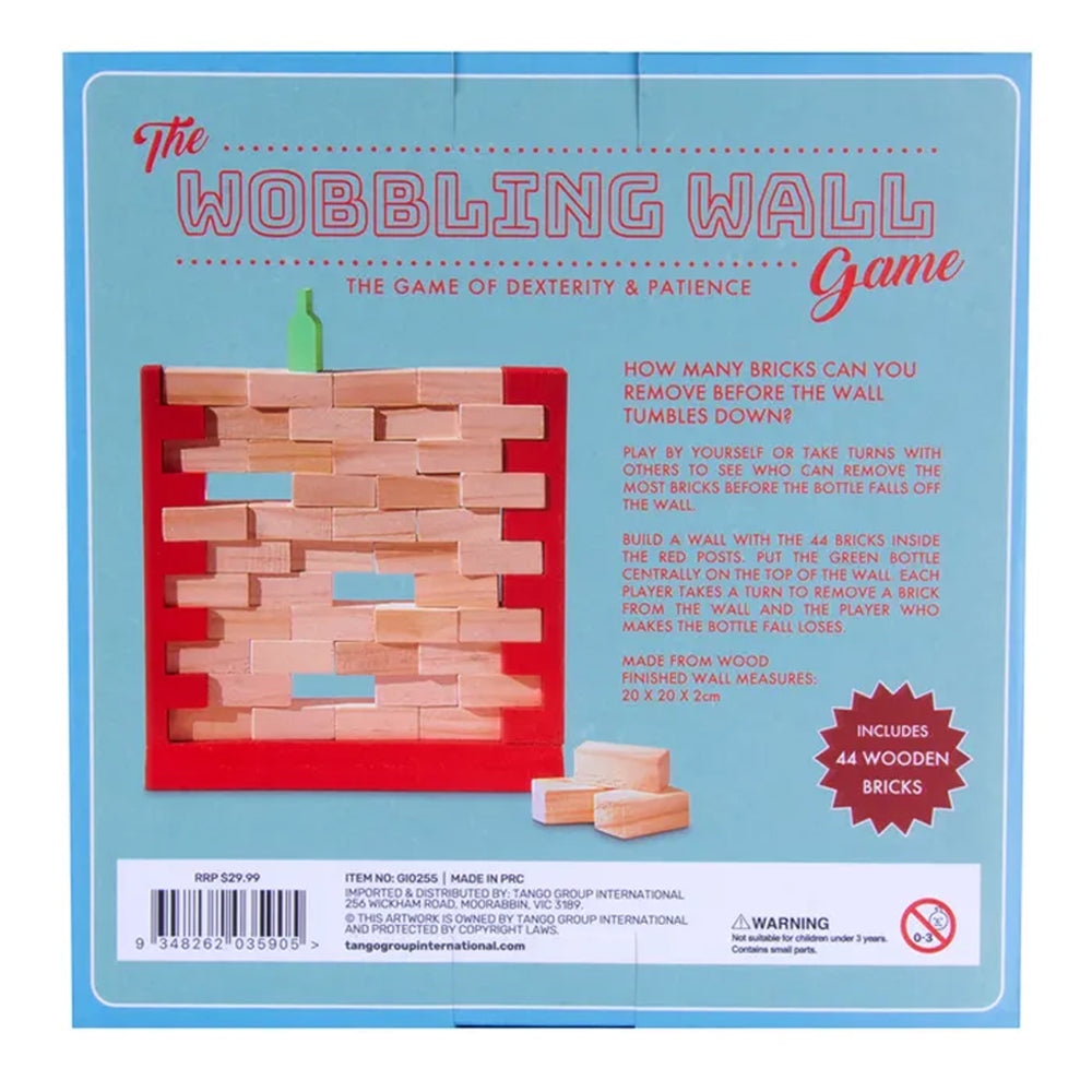 Unbranded The Wobbling Wall 20cm Wooden Brick Game 5y+ Kids/Children Party Strategic Toy — image 4
