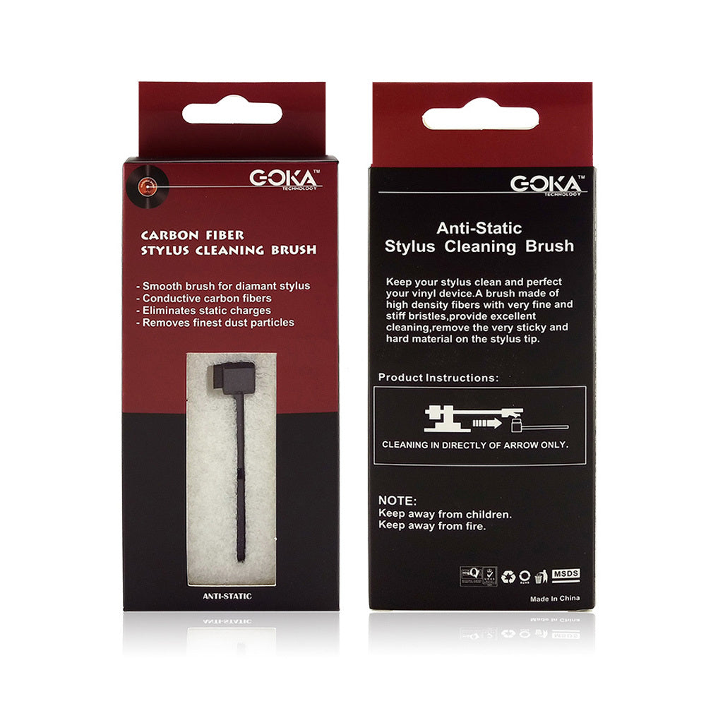 Silcron Conductive Carbon Fiber Anti-Static Vinyl Stylus Smooth Cleaner Brush — image 4