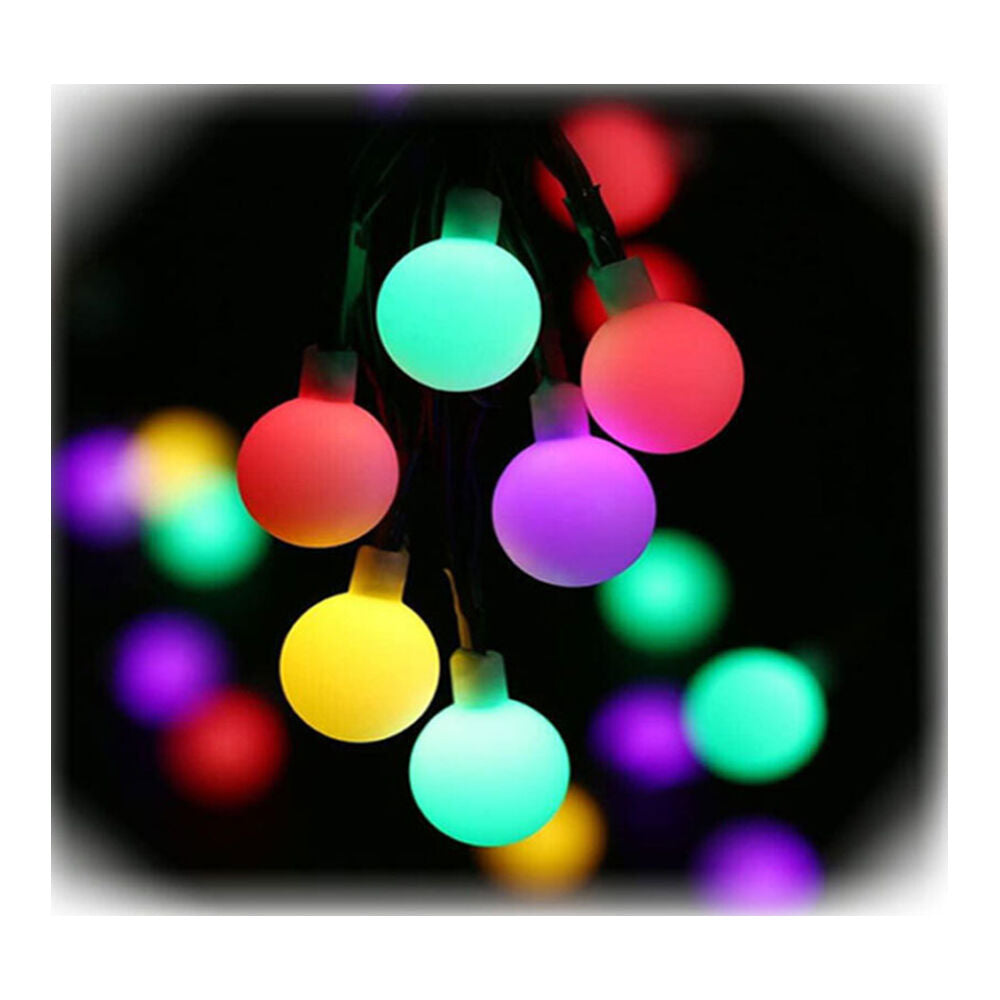 Sansai 100 LED Electric Globe Decorative/Christmas String Lights Multi-Colour — image 3