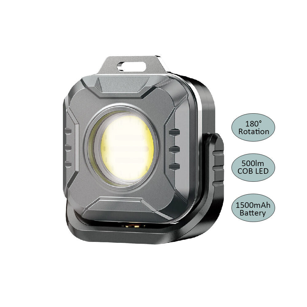 Sansai Portable Rechargeable Waterproof 6W LED Work Light 6.1x5.6x2.8cm (2 Pack) — image 2