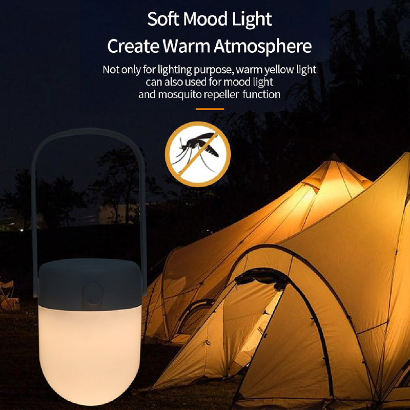 Sansai Portable LED Handle Dual Warm/Cool Camping Light w/ Handle White — image 5