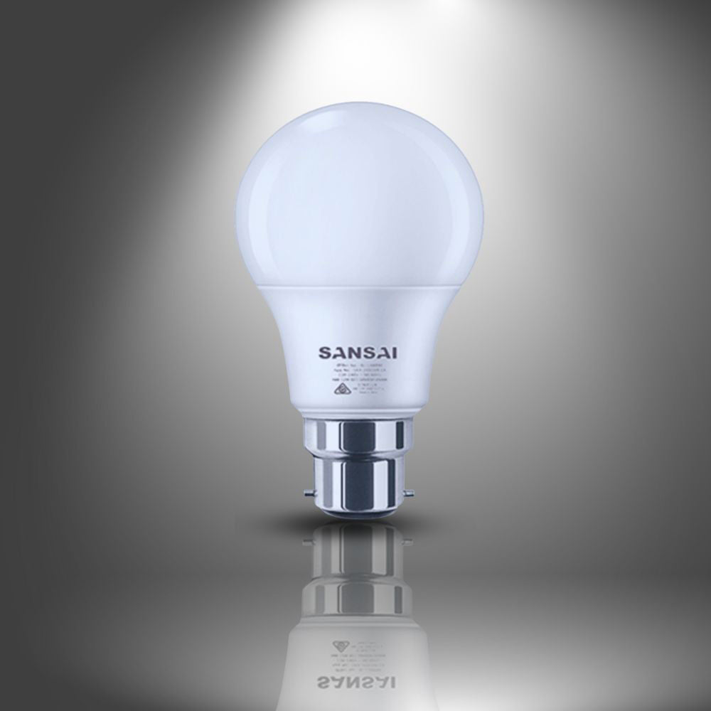 Sansai Home/Office LED 595lm Light Bulb A60 7W B22 Bayonet Cool White 6500K — image 3