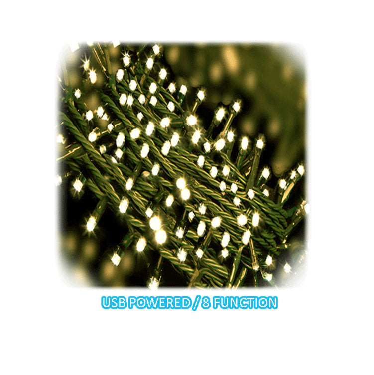 Sansai 100 LED Electric Lumini Decorative/Christmas String Lights Warm White — image 2