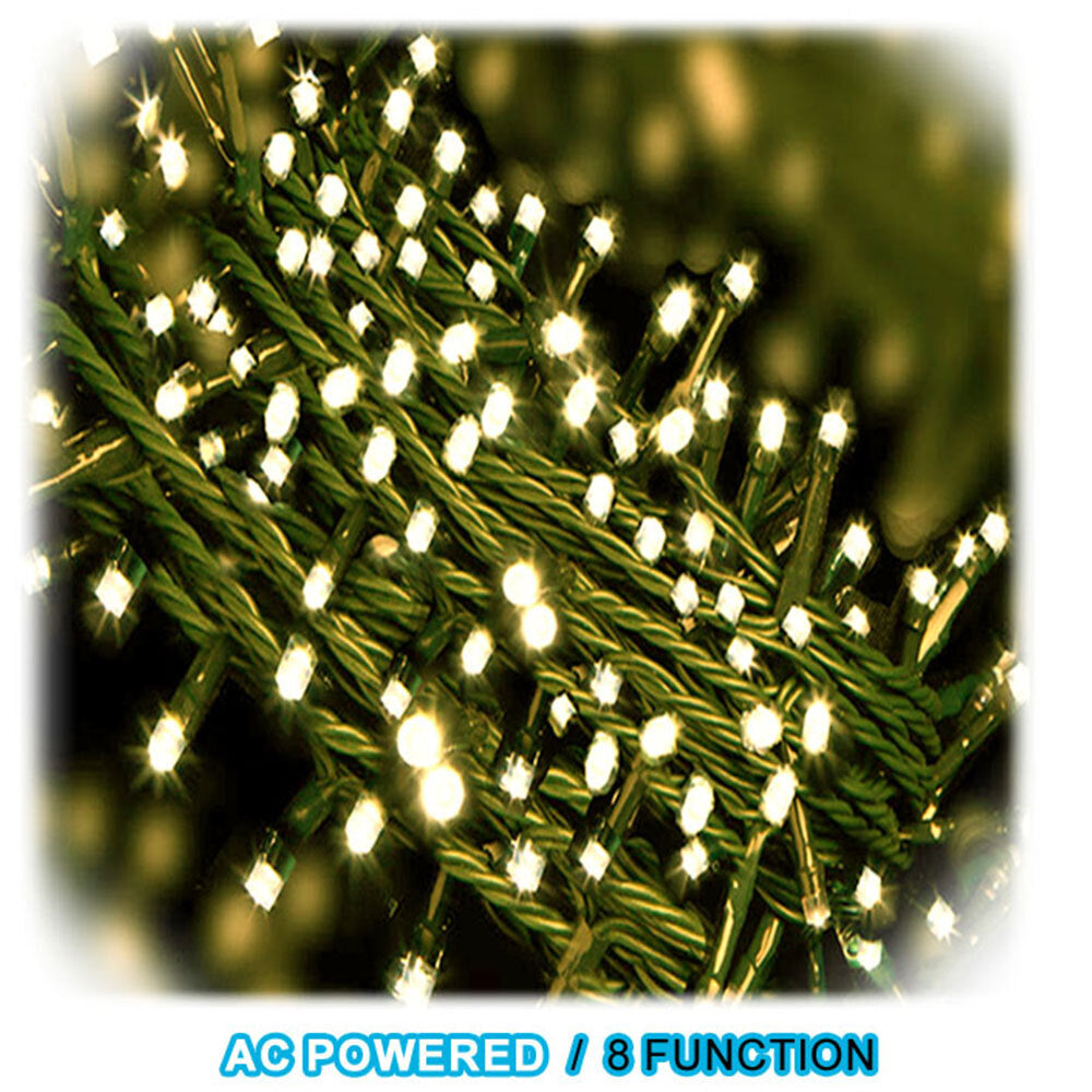 Sansai 200 LED Electric Lumini Decorative/Christmas String Lights Warm White — image 2
