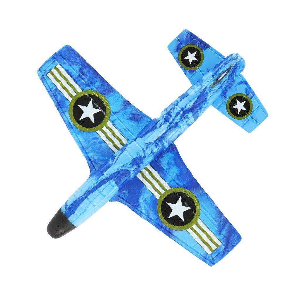Pocket Money Fun Pocket Money 17.5cm Fun Foam Flyers Stunt Plane Kids Outdoor Toy Assorted 3y+