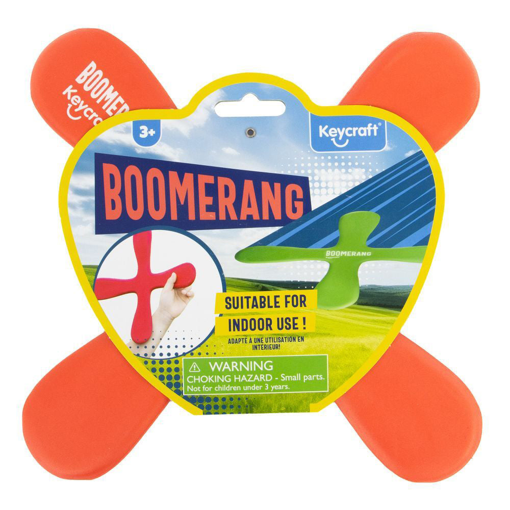 Pocket Money Fun 26cm Indoor Boomerang Freesbie Kids/Children Play Toy Assort 3+ — image 5