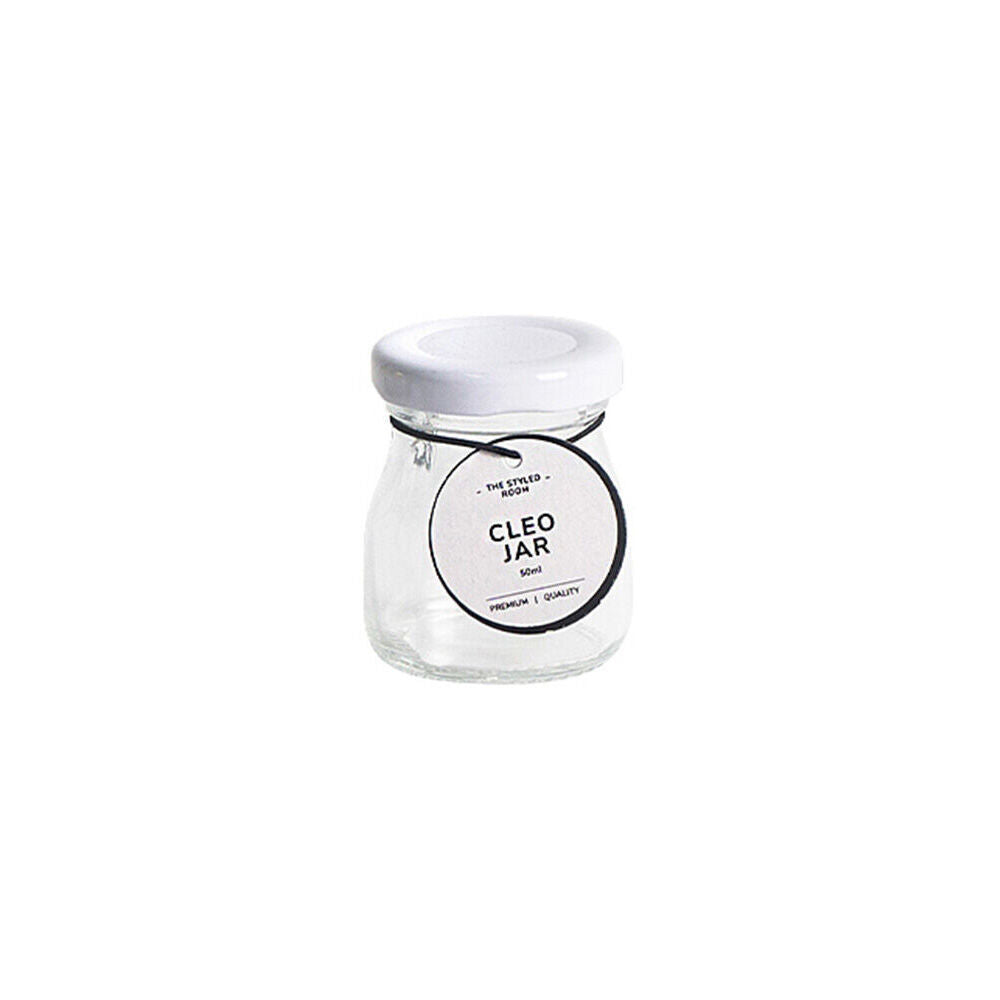 The Styled Room Cleo Milk Glass Jar Assorted Black/Gold/White 50ml (48 Pack) — image 4
