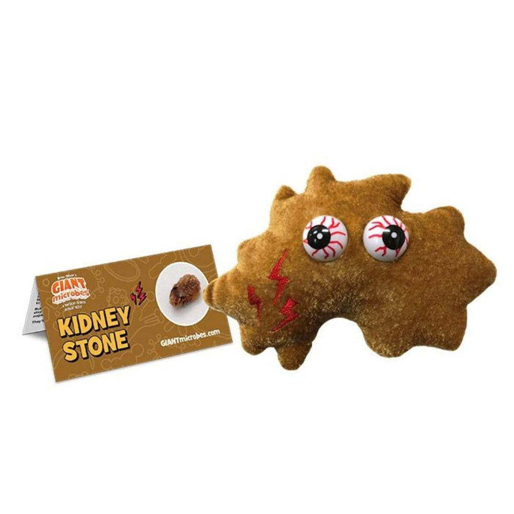 Giant Microbes Kidney Stone Human Biology Soft Plush Cuddle Stuffed Toy (2 Pack) — image 2