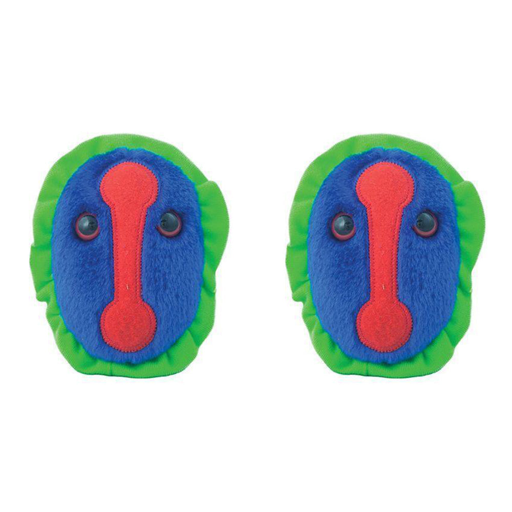 Giant Microbes Smallpox Virus Human Biology Soft Plush Cuddle Stuffed Toy (2 Pack)