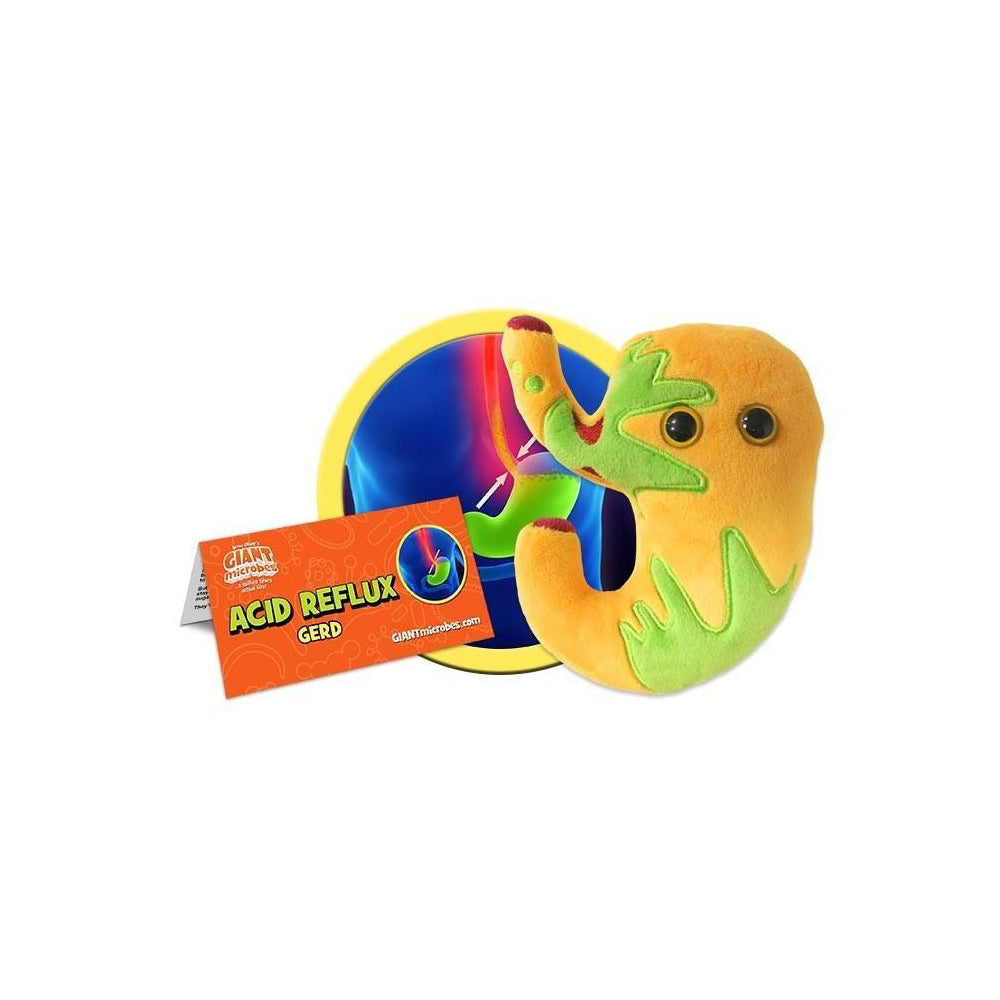 Giant Microbes Giant Microbe Acid Reflux Human Biology Soft Plush Cuddle Stuffed Play Toy — image 2