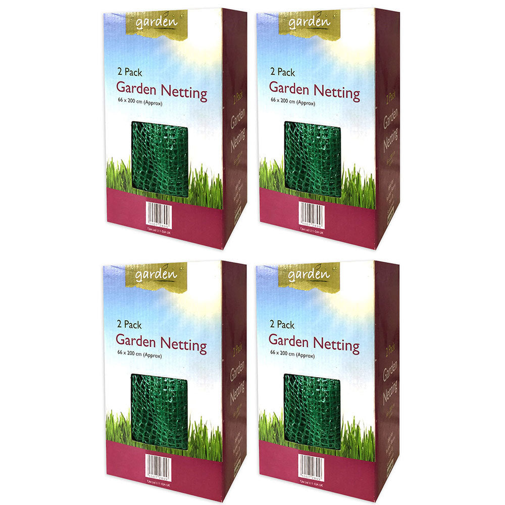 200 x 66cm Garden/Net Animal/Birds Barrier Protect Netting Plant Cover/Mesh (8 Pieces)