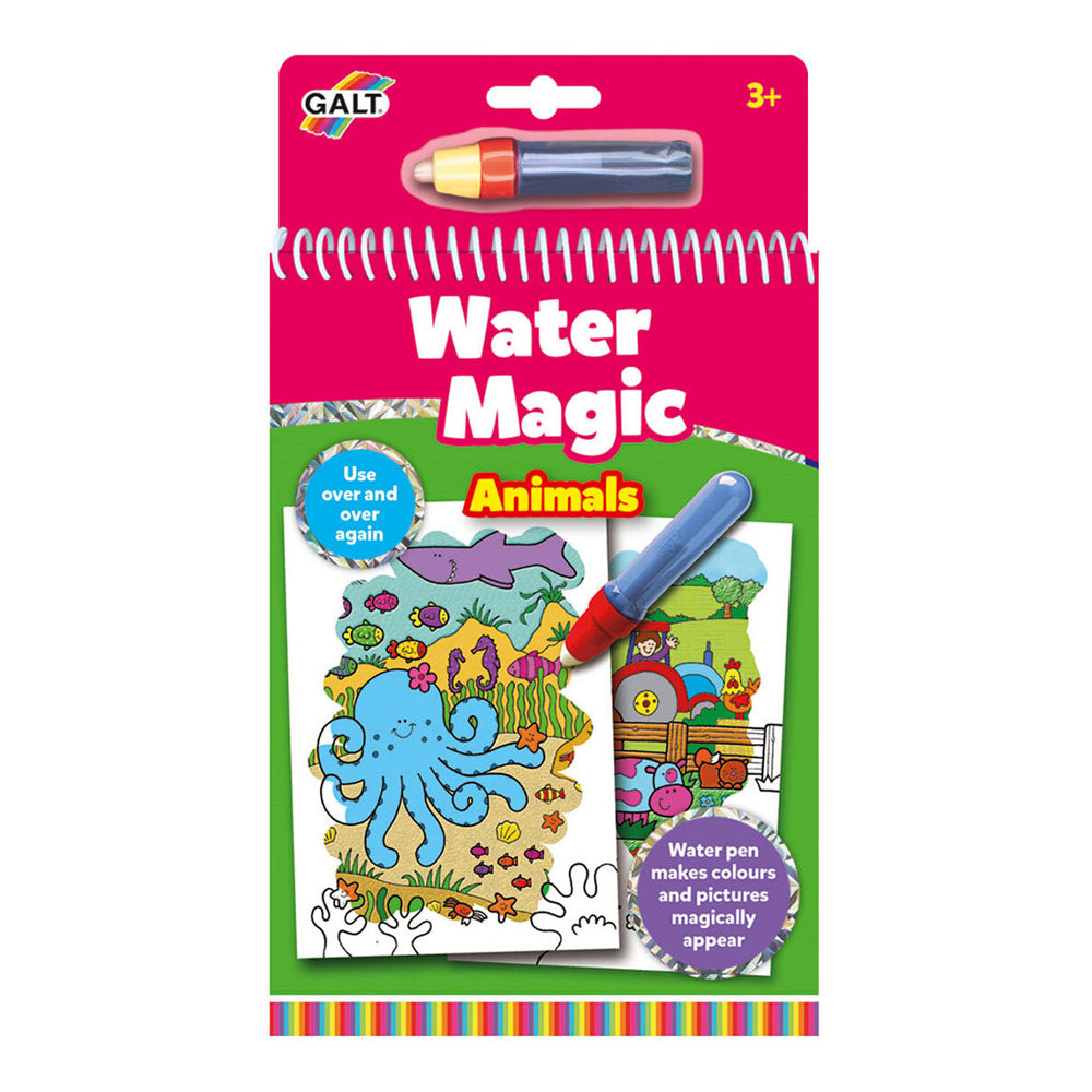 Galt Water Magic Animals Kids/Childrens Colourful Art/Crafting Book 3y+