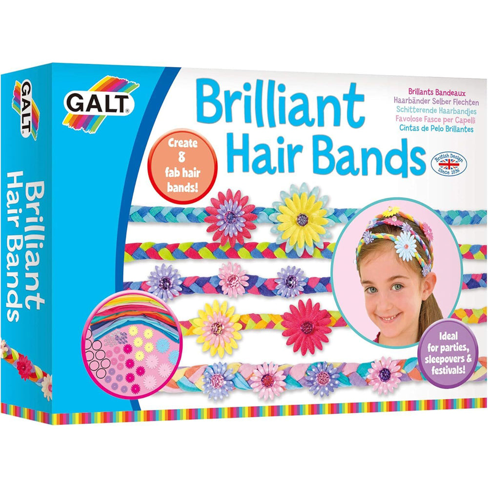 Galt Brilliant Hair Bands Kids/Childrens Activity Kit Interactive Toy Playset 6+