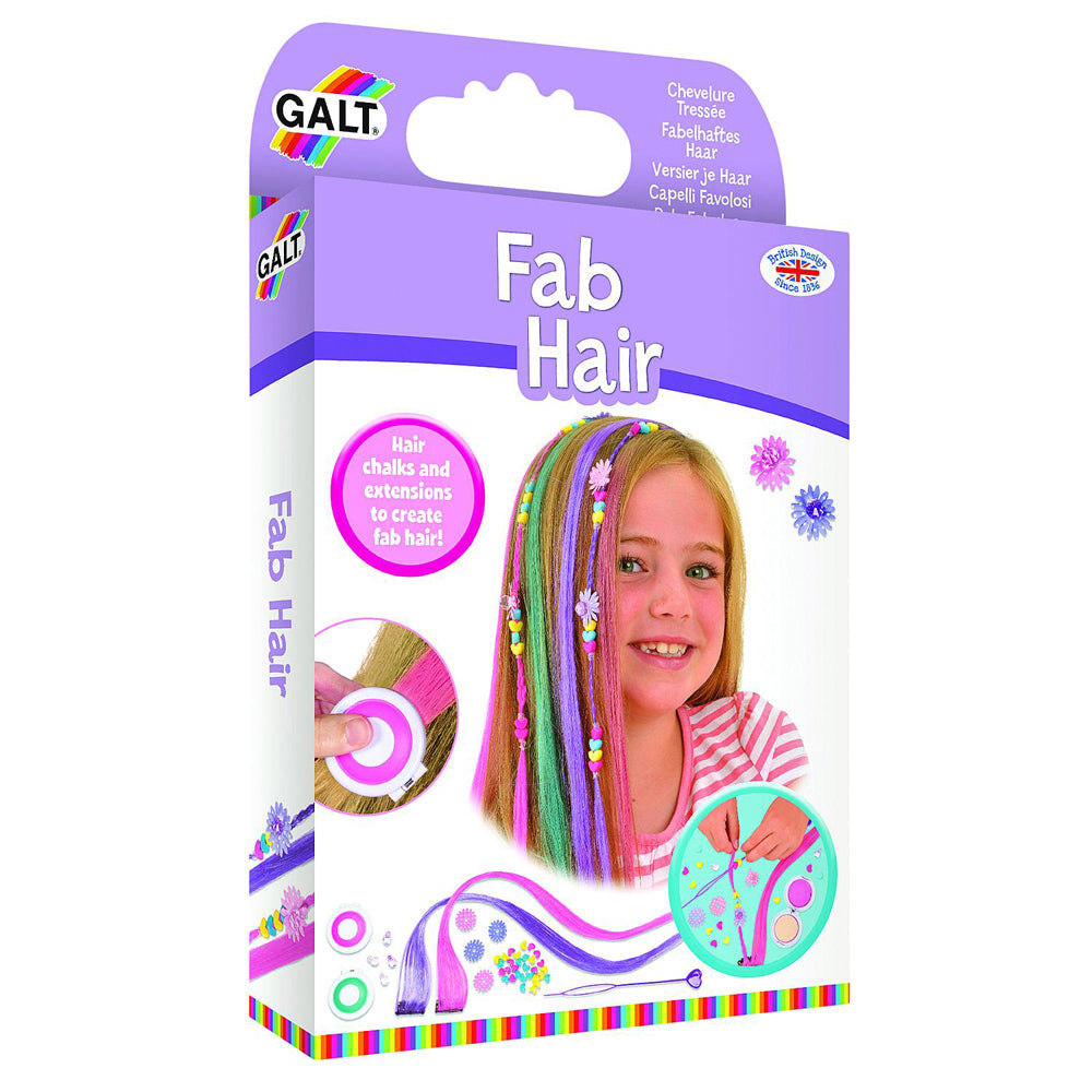 Galt Fab Hair Kids/Childrens Interactive Activity Kit Play Toy Playset 6y+