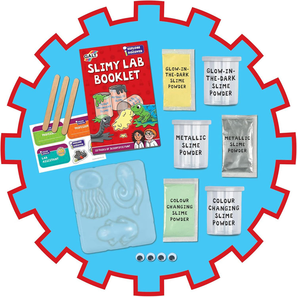 Galt Slimy Lab Kids/Childrens STEM Science/Discovery Activity Kit Playset 5y+ — image 3