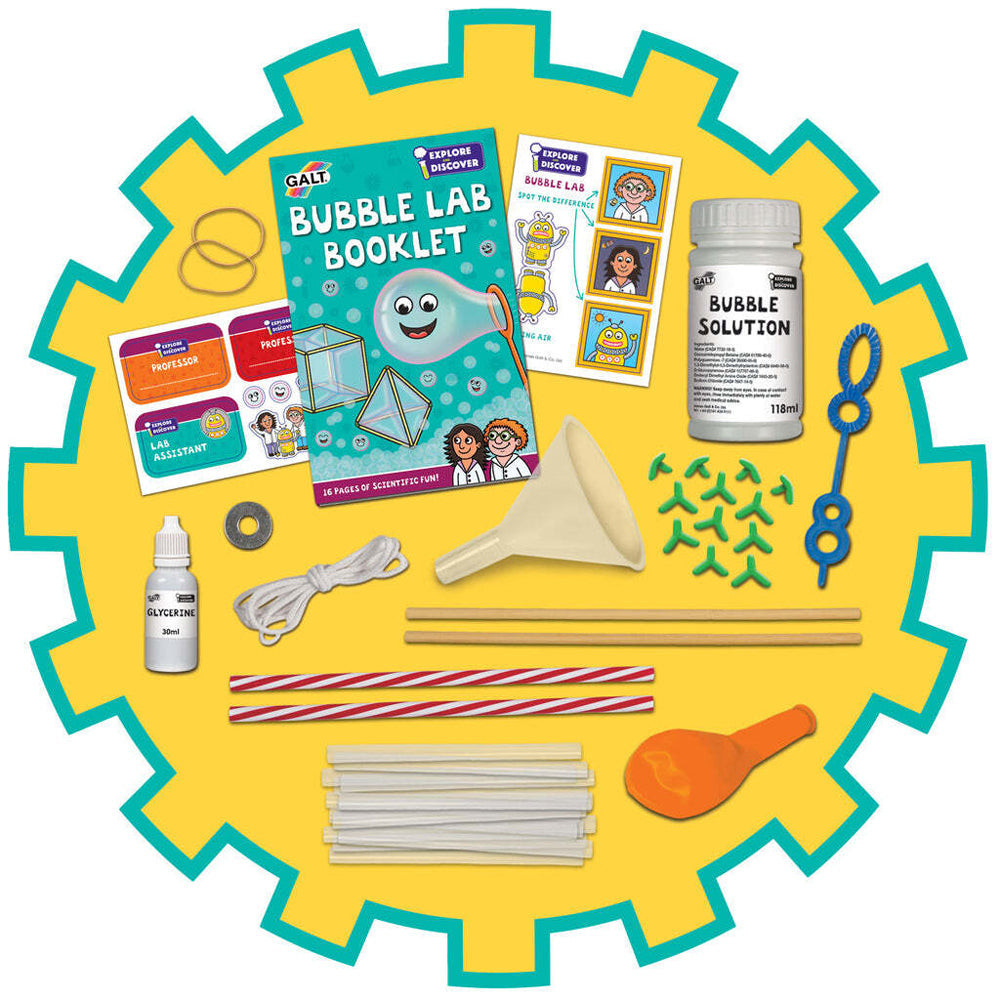 Galt Bubble Lab Kids/Childrens STEM Science/Discovery Activity Kit Playset 5y+ — image 2